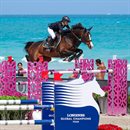 Edwina Tops-Alexander and Catenda at the Longines Global Champions Tour at Miami 2022. Credit LGCT