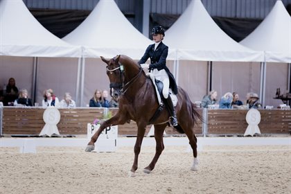 Jessica Dertell and Cennin. Image: Equisoul Photography.