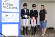 Pony 2.2 Champion & Reserve Champ Presentation at the Vic Youth Dressage Championships