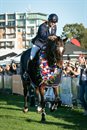 Shane Rose and Virgil on their victory lap at Adelaide Equstrian Festival after winning the five-star, 2023. Image by Michelle Terlato Photography.