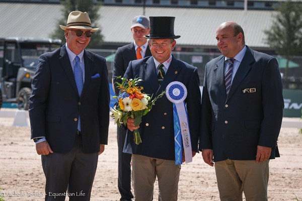 Boyd Excell at the Driving Dressage presentation