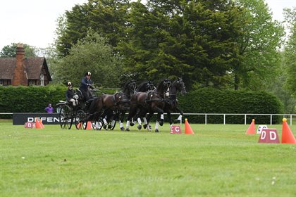 Boyd Exell claimed victory at Royal Windsor. © Royal Windsor Horse Show