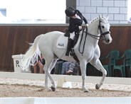 Bridget Murphy and Sunrise during their freestyle