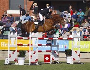 Brook Dobbin and Carrado MVNZ finished in eighth place - © Adele Severs/EQ Life