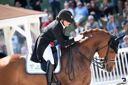 Cathrine Dufour & Atterupgaards Cassidy winners CDIO5* GP and GP Freestyle at Compiegne, 2018 - ©Agence Ecary