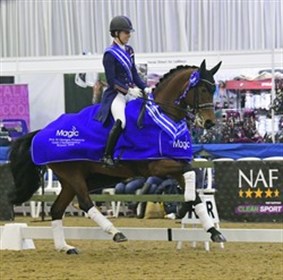 Charlotte Dujardin and River Rise Escarla at The Magic Prix St Georges Freestyle © Brittish Dressage