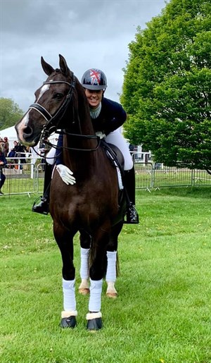 Charlotte Dujardin and Valegro at Royal Windsor Horse Show 2019. © Charlotte Dujardin Facebook page