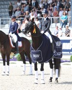 Charlotte Fry and Glamourdale, winners of the PSG