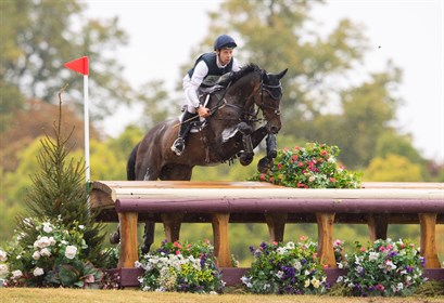 Chris Burton and Clever Louis on cross country. © Adam Fanthorpejpg