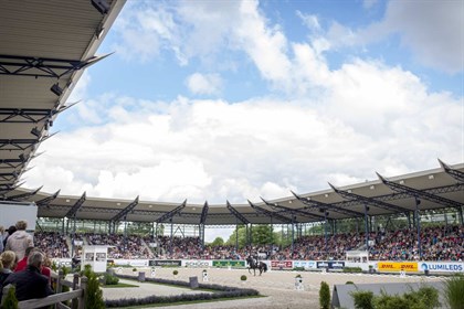 Deutsche Bank Stadium at the CHIO Aachen. © CHIO Aachen/ Arnd Bronkhorst.