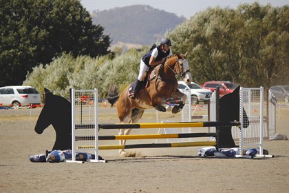 A rider in the level three section. © Adele/EQ Life