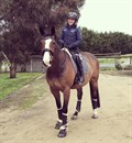 Emma Booth's new partner, Sabi. Photo supplied.