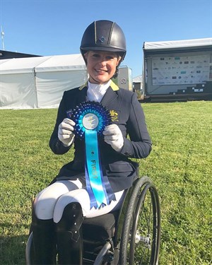 Emma was very successful at the Australian Dressage Championships. © Emma Booth