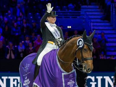 Germany’s Isabell Werth and Emilio. © FEI/Christophe Tanière