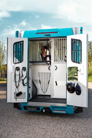Horse prefer travelling backwards, as they do in THEAULT’s PROTEO Switch.