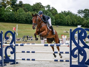 Isabel English and Glenorchy in the CCI2*S. © Equestrian High Performance Team