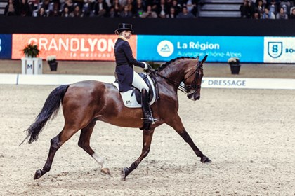 Isabell Werth and Emilio. © FEI/Christophe Tanière