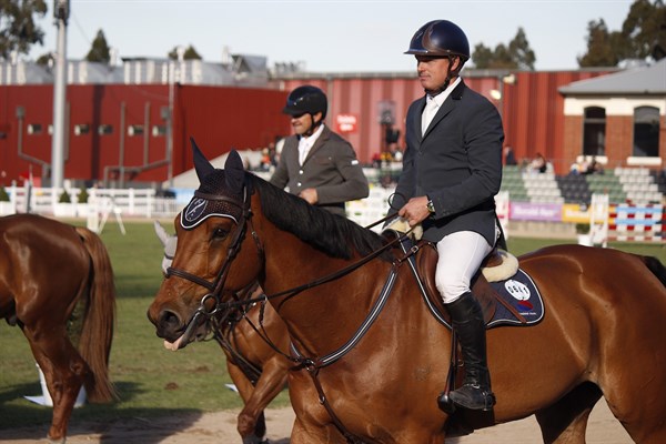 Jamie Kermond and Yandoo Oaks Constellation after their win - © Adele Severs/EQ Life