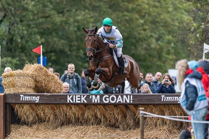 Kevin McNab and Fernhill Tabasco on course at Boekelo. © William Carey