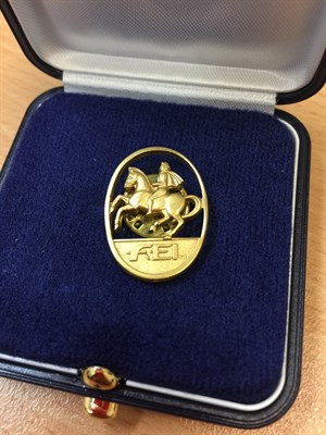 Mary Hanna's Gold Badge of Honour