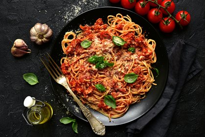 My favourite Dish spaghetti bolognese