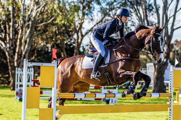 Olivia Barton and APH Bertie Bad, finishing 3rd in the CIC3* - © Geoff McLean/Gone Riding Media
