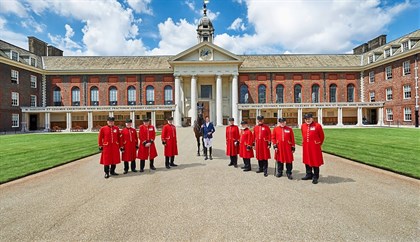Olympic Star Scott Brash launches countdown to show jumping spectacular at Royal Hospital Chelsea © LGCT / Kirsten Holst
