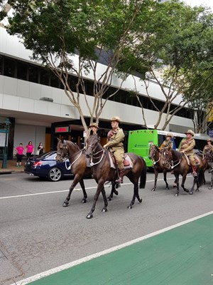 Queensland Light Horse marks 160th anniversary.