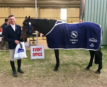 Rohan Luxmore & Bells & Whistles won the CIC3* at the 2018 Lakes & Craters International Horse Trials.