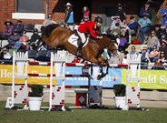Russell Johnstone and Daprice in action - © Adele Severs/EQ Life