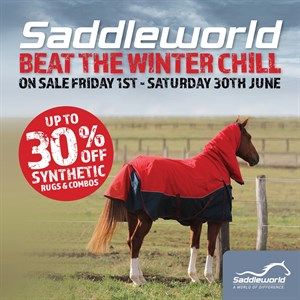 Saddleworld winter rug sale ending June 30th