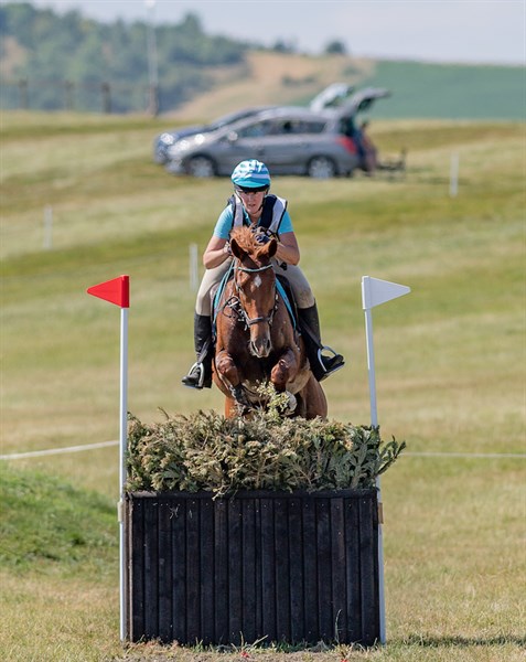 Samantha Seaton and Rowbury Spree on course in the CIC2* - © William Carey