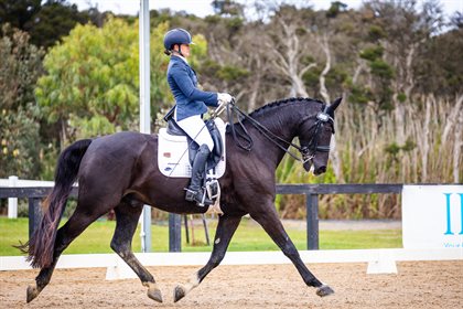 Sharon Jarvis and Romanos won the Grade 4 Test Test - © One Eyed Frog Photography