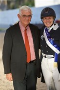 Terry Snow and the winner of the GP CDI4*, Rozzie Ryan - © Roger Fitzhardinge