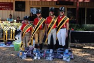 The 4th placed team, "Almost All Welsh", from the Welsh Pony & Cob club - © Adele Severs/EQ Life