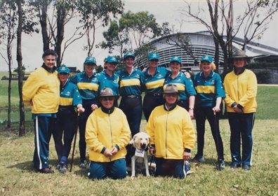The Sydney Paralympic equestrian team