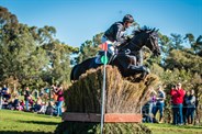 Tim Boland and Napoleon are leading the CCI2* - © Geoff McLean/Gone Riding Media
