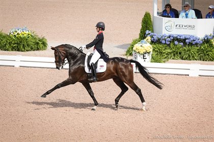 s an incredibly strong core. Our core muscles help to control our sitting trot © Michelle Terlato Photography