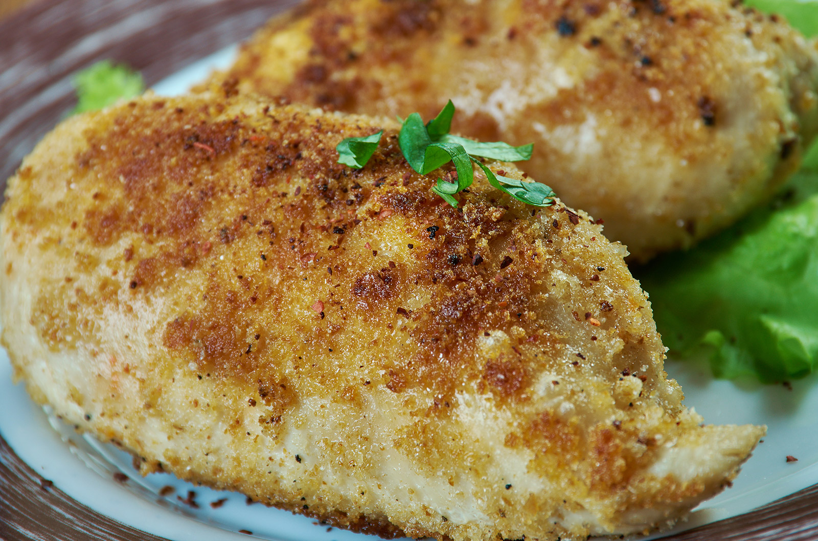 BAKED GARLIC PARMESAN CHICKEN
