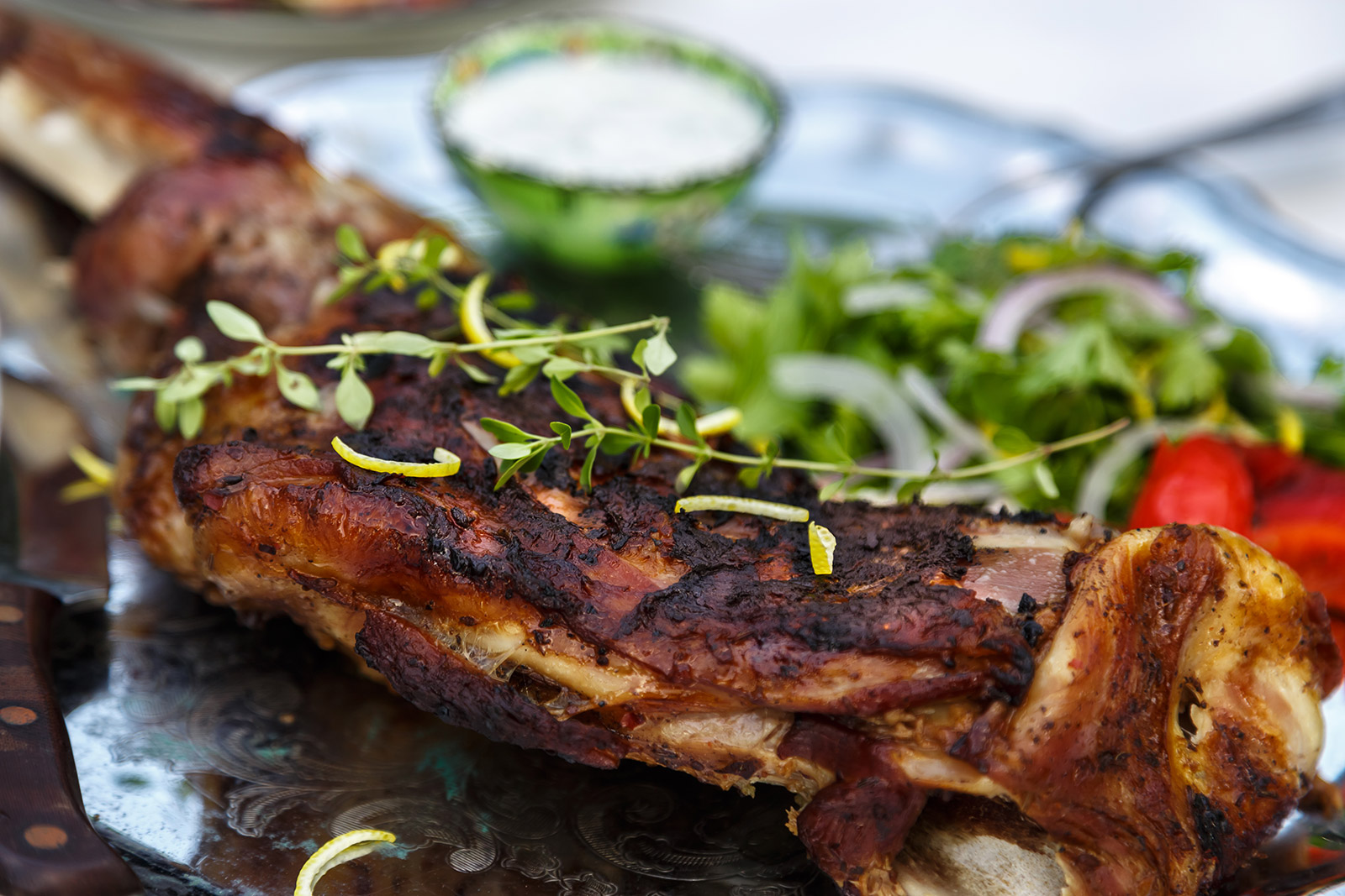 SLOW BAKED LAMB SHOULDER