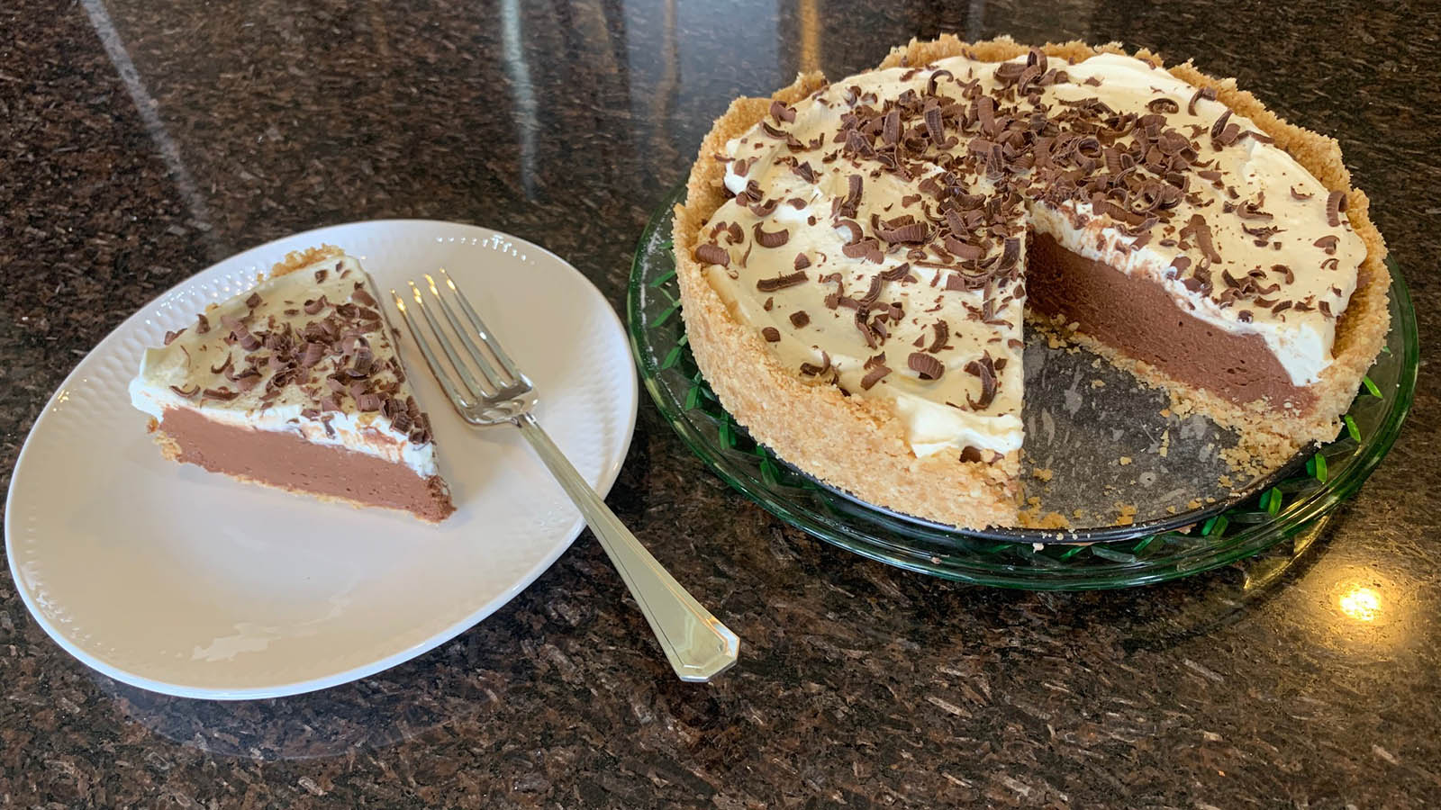 CHOCOLATE SILK PIE