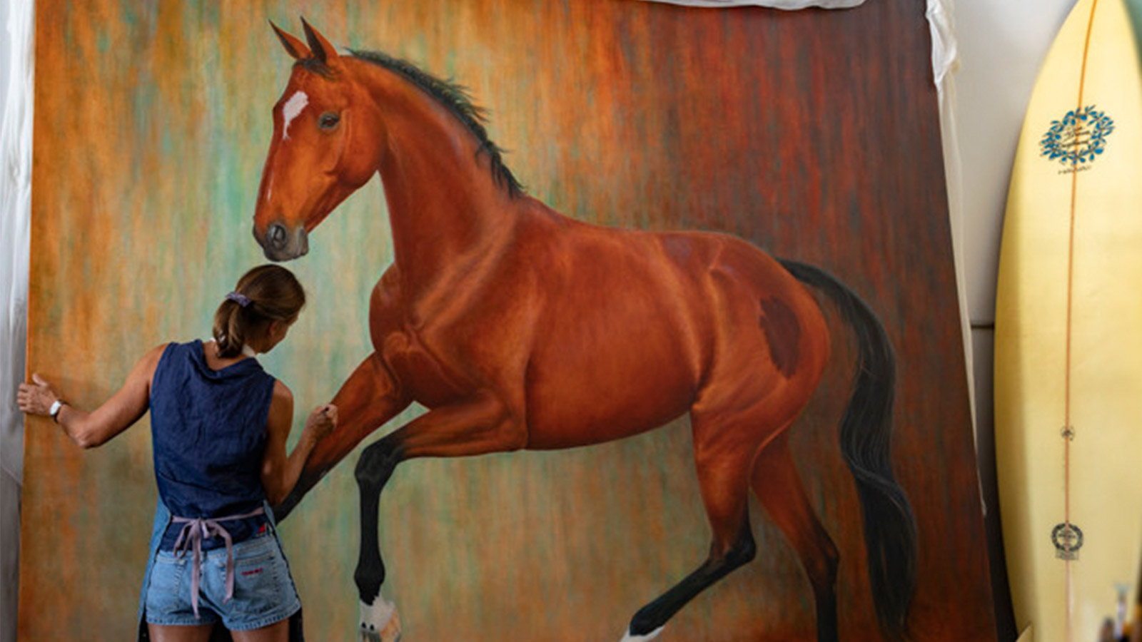 THE ART OF HORSES IS UNFINISHED BUSINESS
