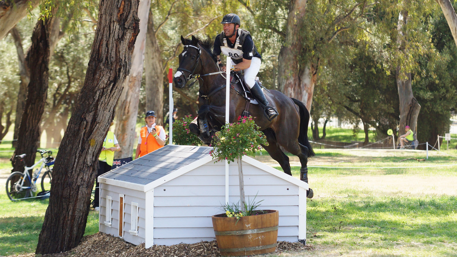 MURRAY MAKES TIME FOR THOROUGHBREDS