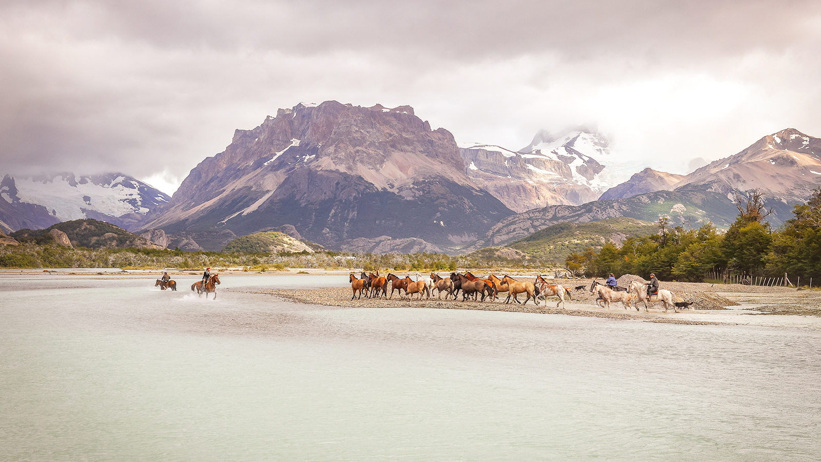 ONE HELL OF A RIDE <br> IN HEAVENLY PATAGONIA