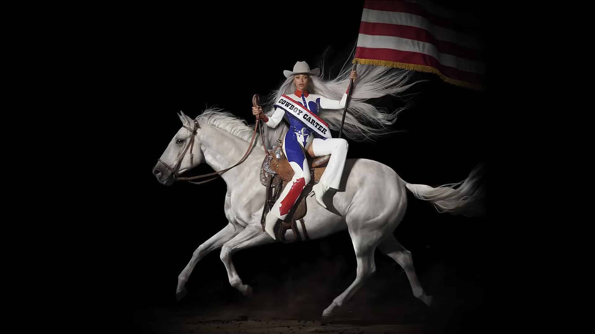 BEYONCÉ STEALS THE SHOW ON HORSEBACK